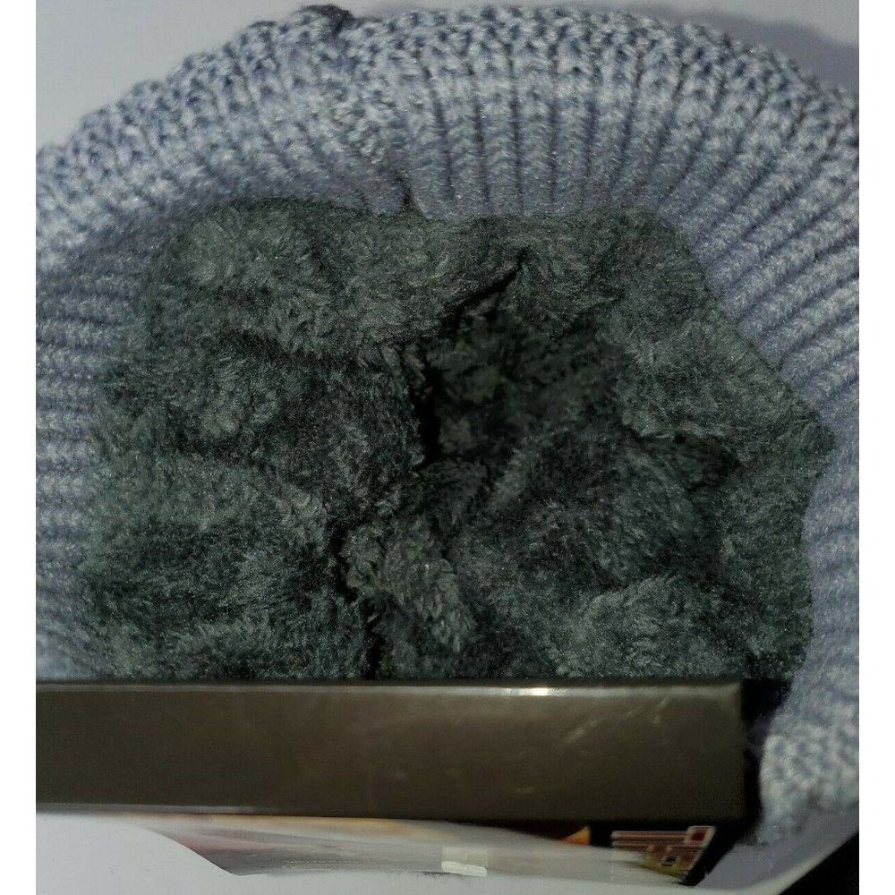 womens Thermal Cuffed Winter Hat purple soft cozy lining 3.4 TOG Heat Zone‎ - Picture 4 of 4